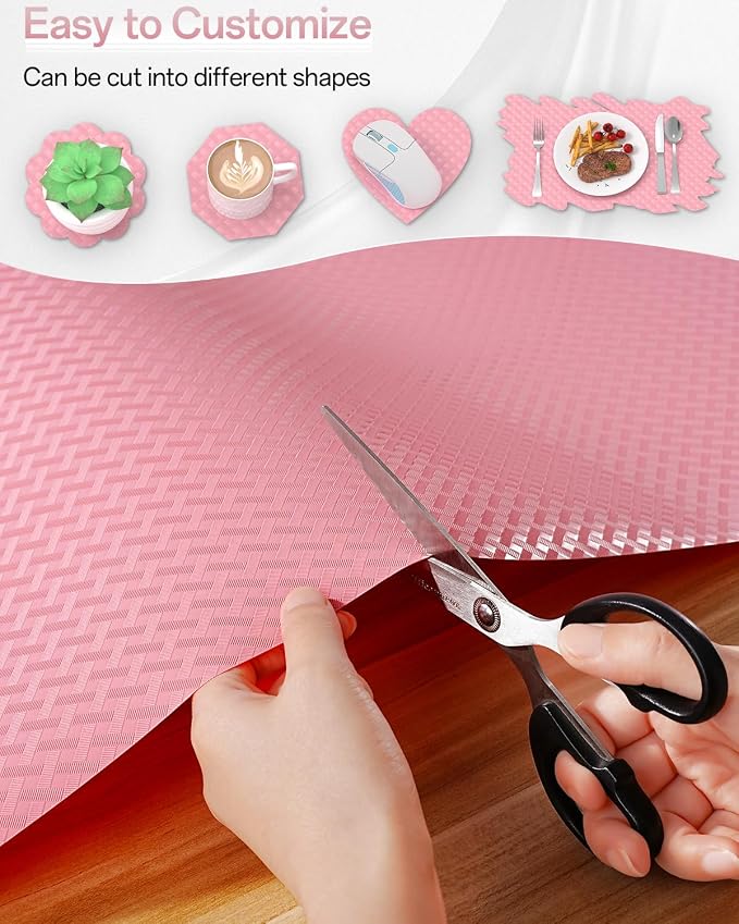 Shelf and Drawer Liner for Kitchen Cabinet, Non-Adhesive 12in x 240in - Image 6