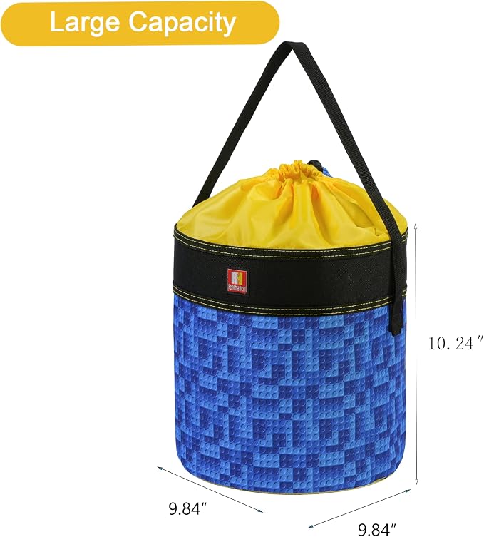 Toy Storage Organizer Basket Bag - Image 2