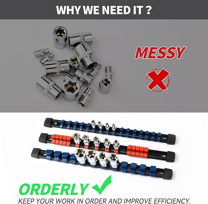Socket Organizer Drive ABS Tools - Image 7