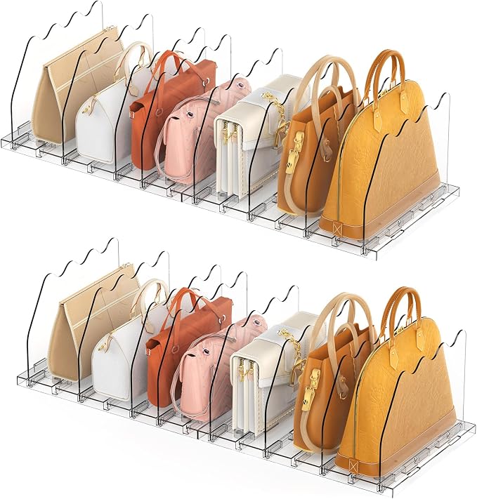 Ronlap Purse Storage Organizer for Closet, 4 Pack by Ronlap