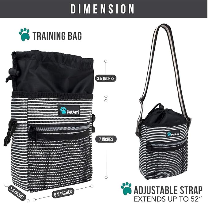 PetAmi Dog Treat Pouch, Pet Treat Pouch - Image 6