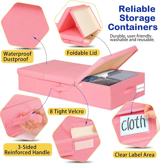 Under Bed Storage, Large Underbed Storage Containers - Image 7