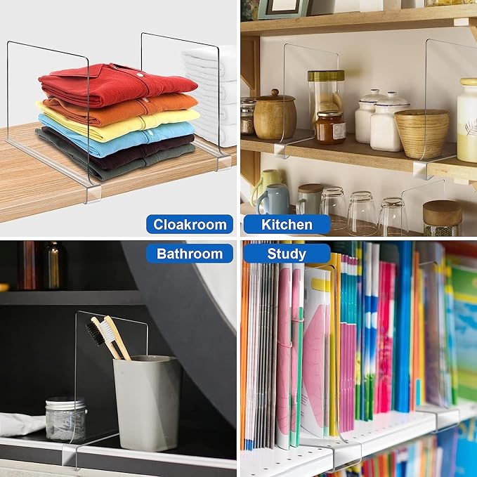 Acrylic Shelf Dividers - Image 2