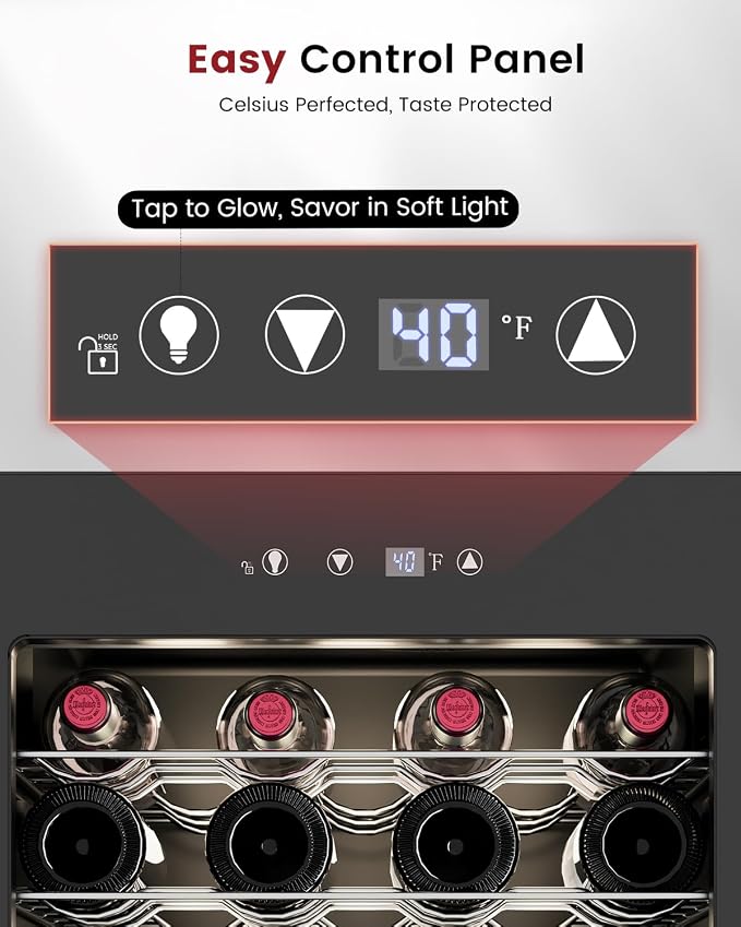 Wine Cooler Refrigerator - Image 3