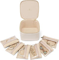 Vlando Small Jewelry Box Organizer, Travel Jewelry Storage by VLANDO
