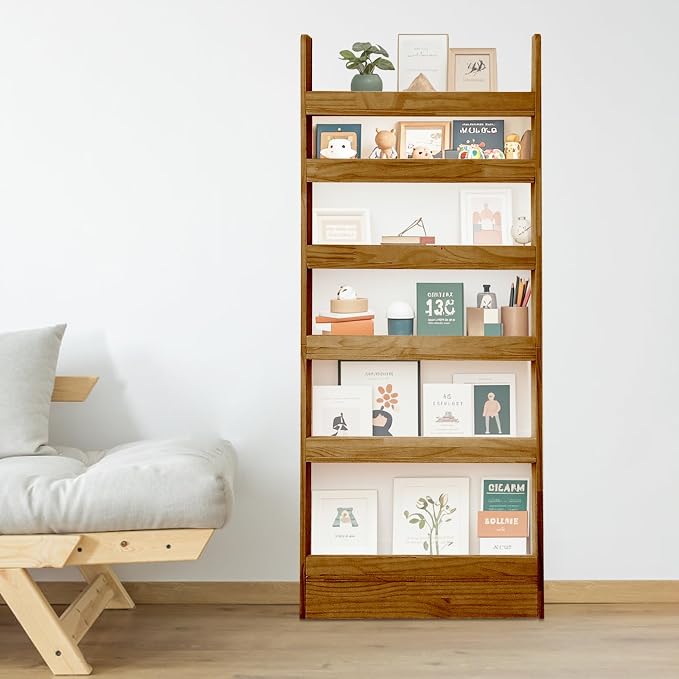 Behind Door Bookshelf Organizer by Unknown