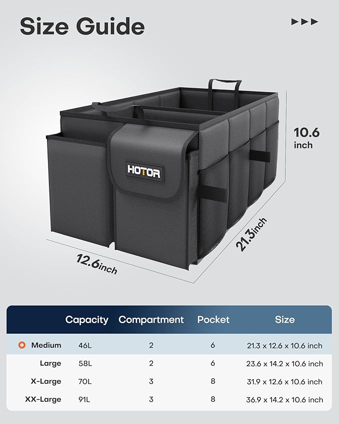 HOTOR Trunk Organizer - Image 3
