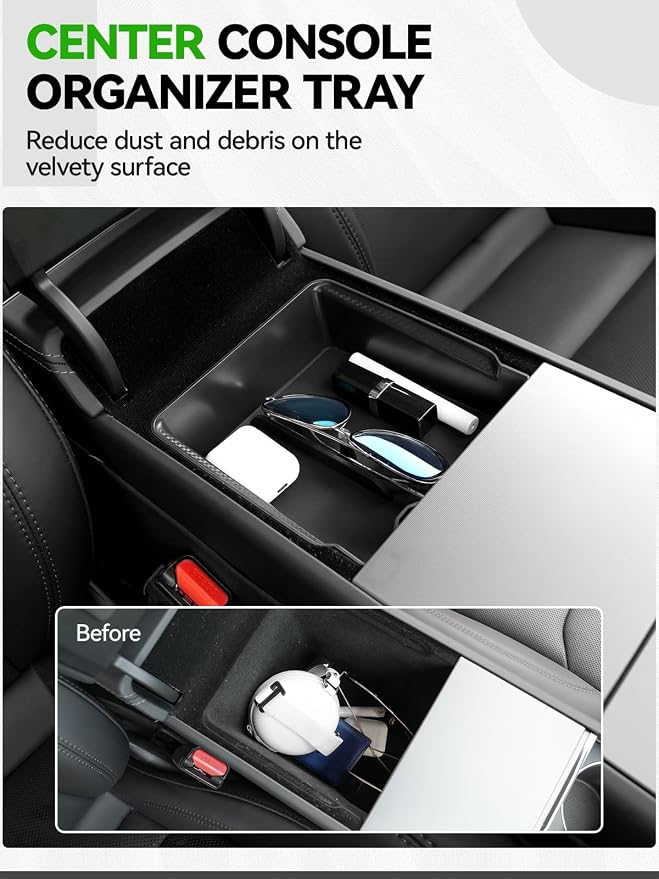 10PCS Center Console Organizer Tray - Image 6