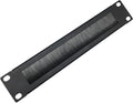 1U Mini 10 inch Brush Cable Management Panel Cable Manager by Followme