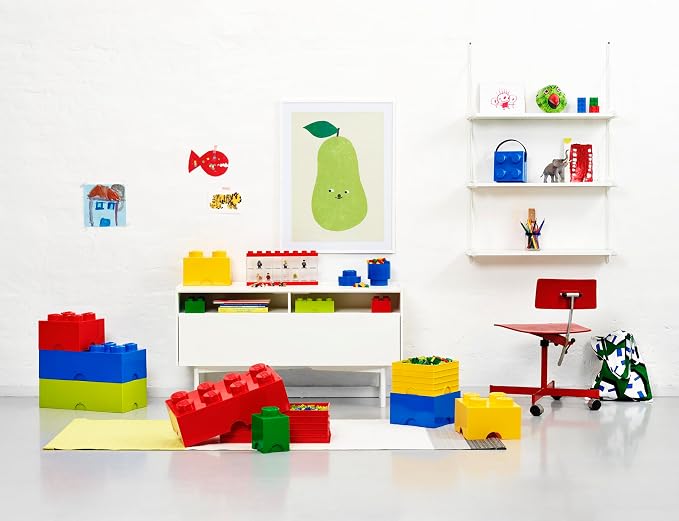 Room Copenhagen, LEGO Brick Box Stackable Storage Containers - Image 5
