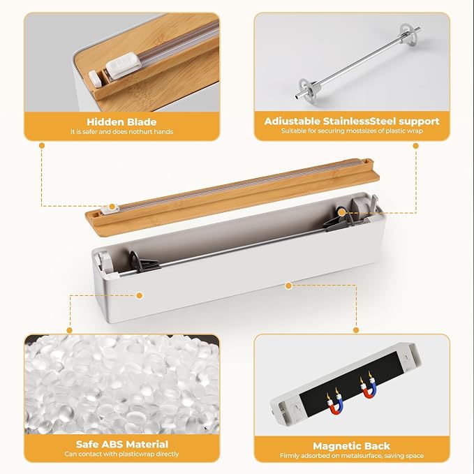 Magnetic Plastic Wrap Dispenser - Image 7