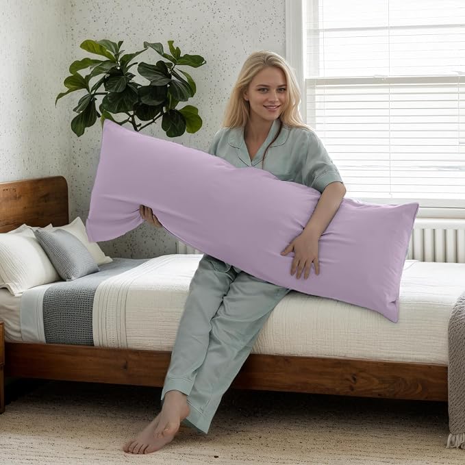 TELUS Body Cooling Pillow Case Cover, Bamboo Rayon & Lyocell Pillowcase - Image 2