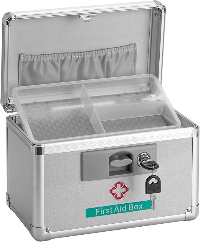 Metal Medicine Storage Box by GODLONSEN