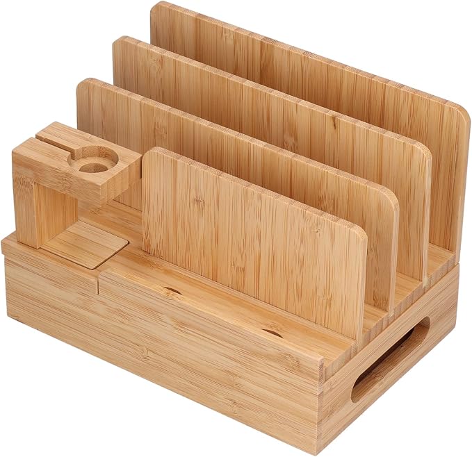 BambooCharging Station Organizer by Cryfokt