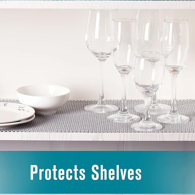 Shelf Cupboard Liner, Cabinet Drawer Liners Non Adhesive 12 Inches x 20 Feet - Image 3