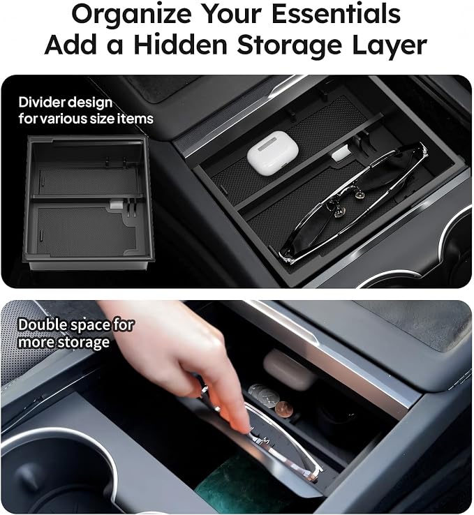 4PCS Upgraded Tesla Model Y Juniper Accessories & Tesla Model 3 Accessories - Image 3