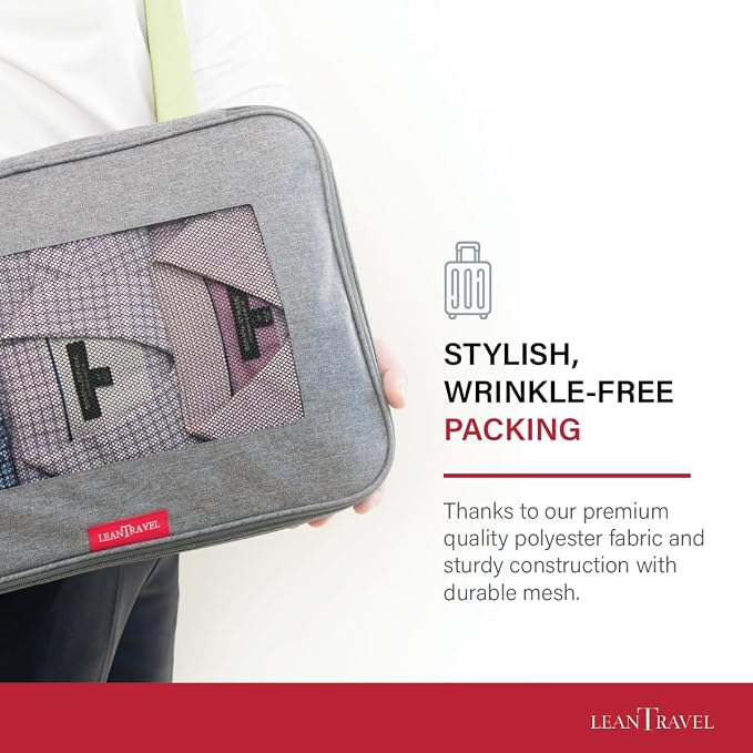 LeanTravel Compression Packing Cubes - Image 9