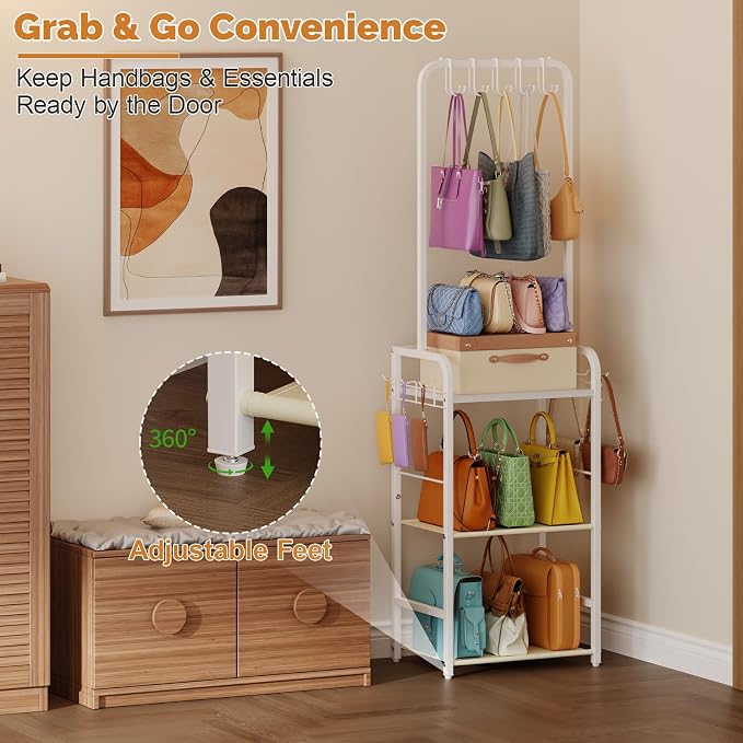 Tall Purse Organizer for Closet - Image 5