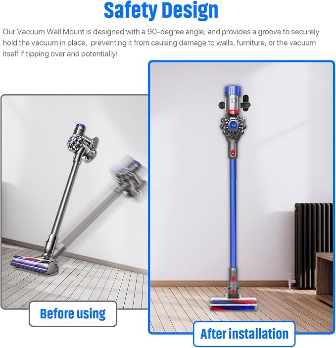 Vacuum Wall Mount Holder, Durable Vacuum Wall Mount, Compatible - Image 2