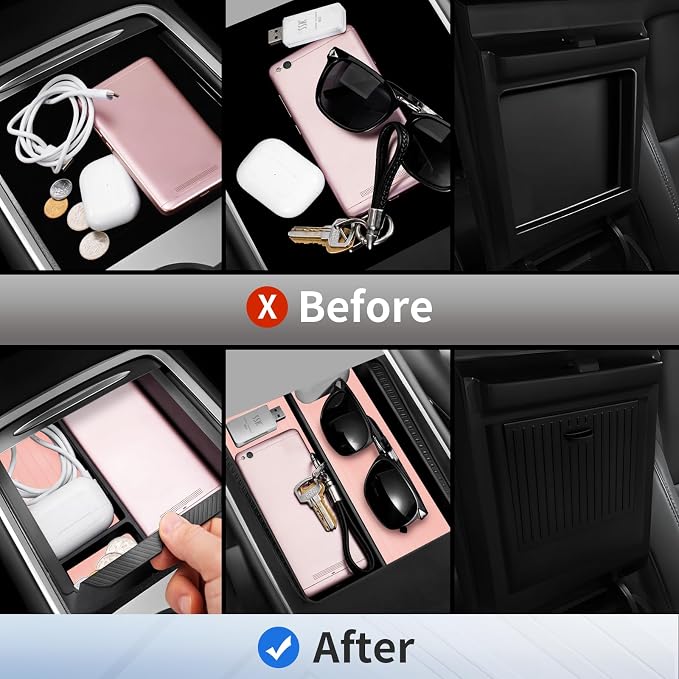 2025 Upgrade Center Console Organizer Tray - Image 9