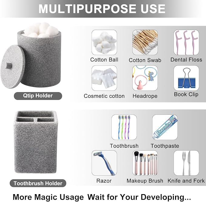 21 Pcs Bathroom Accessory Set - Image 6