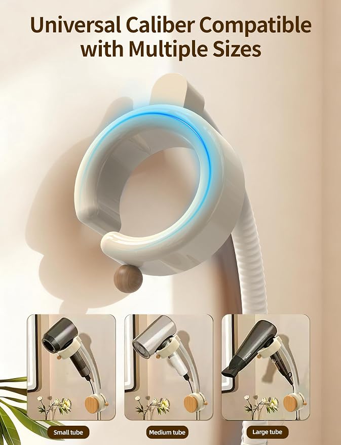 Hair Dryer Holder Wall Mounted - Image 4