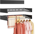 Wall Mounted Clothes Drying Rack Folding Indoor, Foldable Laundry Drying Rack by Vasunray