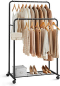 SONGMICS Double Rods Clothes Rack by SONGMICSbySONGMICSHOME