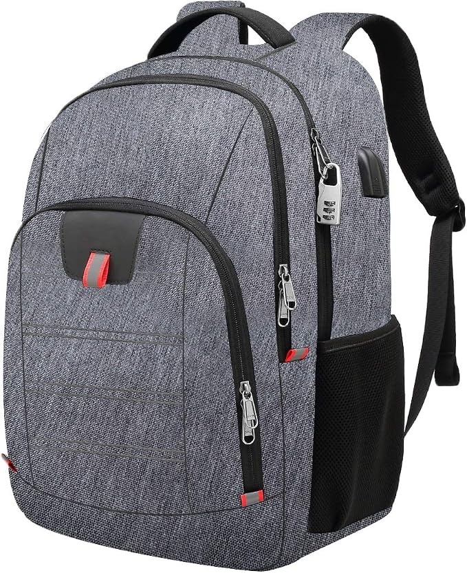 Della Gao Laptop Backpack for Men, Large Anti-Theft Business Travel Backpack by DellaGao