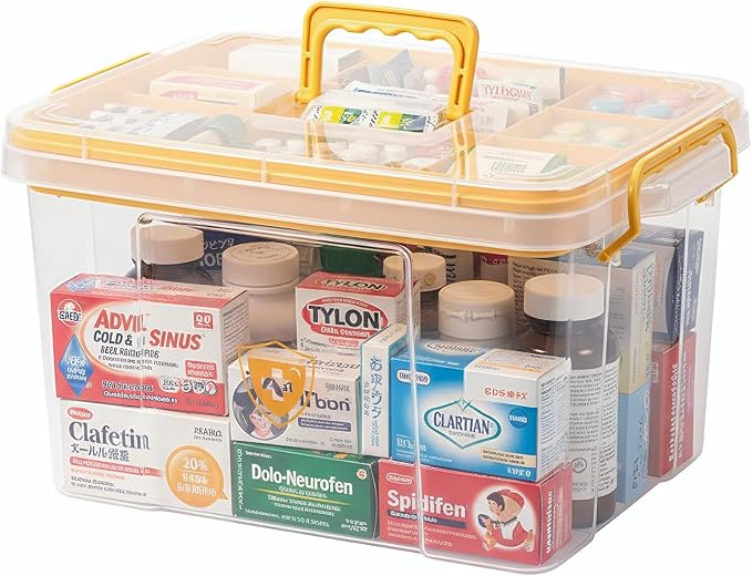 Pulseplay Clear Storage Box Container by Unknown