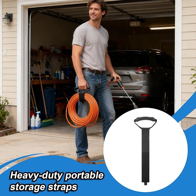 Extension Cord Holder, Heavy Duty Cable Strap - Image 7
