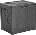 32 Gallon Resin Deck Box, Lockable Outdoor Storage Box by OutdoorLivingPerfected