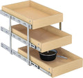 WelFurGeer 3-Tier Pull Out Cabinet Organizer by WelFurGeer