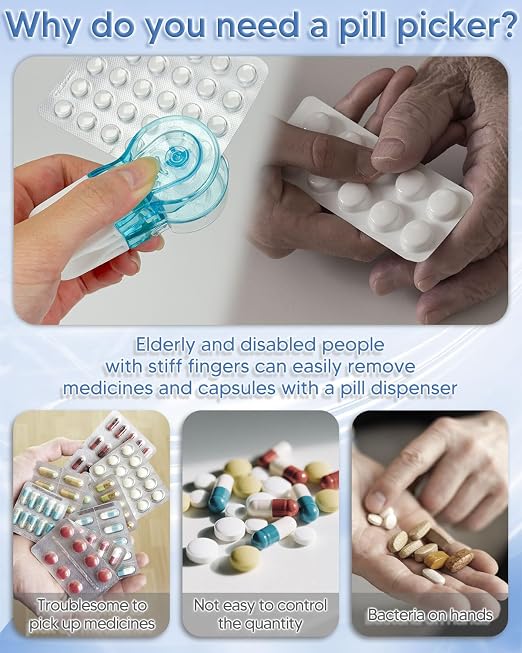 Monthly Pill Organizer 3 Times a Day, FRIWOLE Medicine Box - Image 4