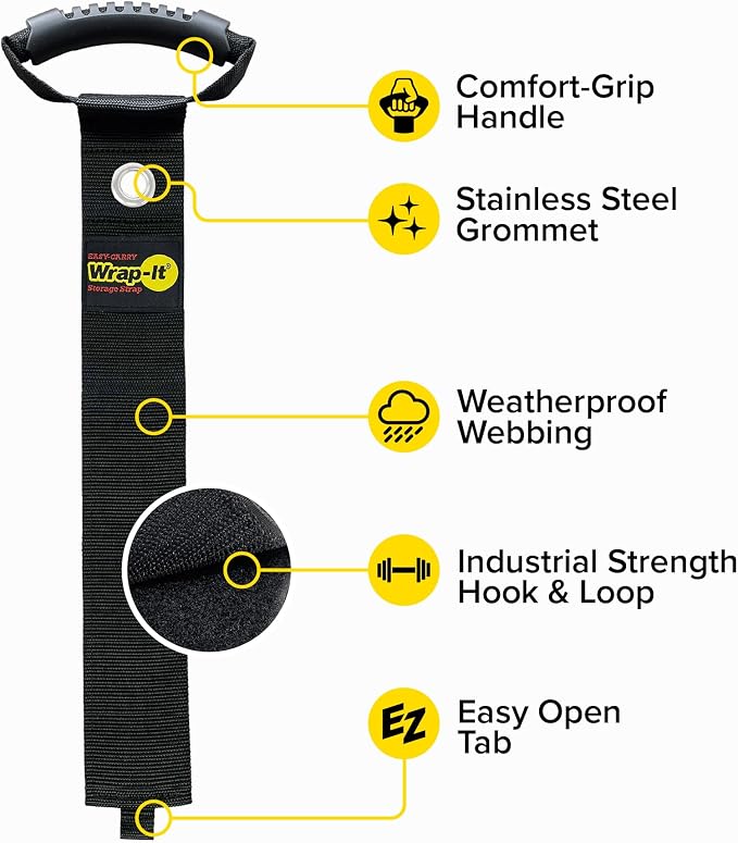 Easy-Carry Wrap-It Storage Straps - Image 5