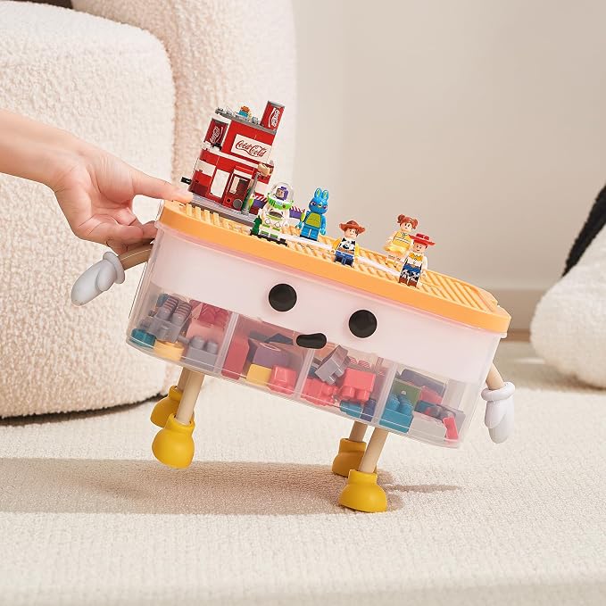 Organizers Storage Box for lego: Plastic Stackable Storage Case - Image 5