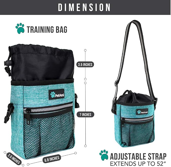 PetAmi Dog Treat Pouch | Dog Training Pouch Bag - Image 6