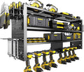 Large Power Tool Organizer Wall Mount, 4 Layer Garage Storage Cordless Tool by Unknown