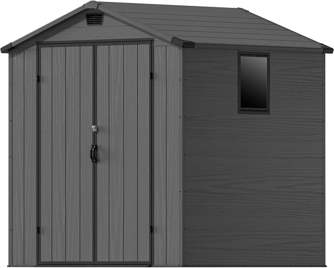 Devoko 6x6 FT Plastic Outdoor Storage Shed by DEVOKO