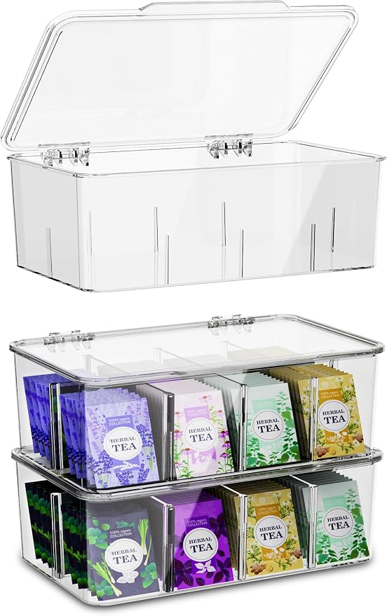 Utopia Home Tea Bag Organizer by UTOPIAHOME