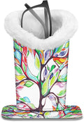 Fintie Plush Lined Eyeglasses Holder, Glasses Stand Case, Anti-scratch Glasses by Fintie