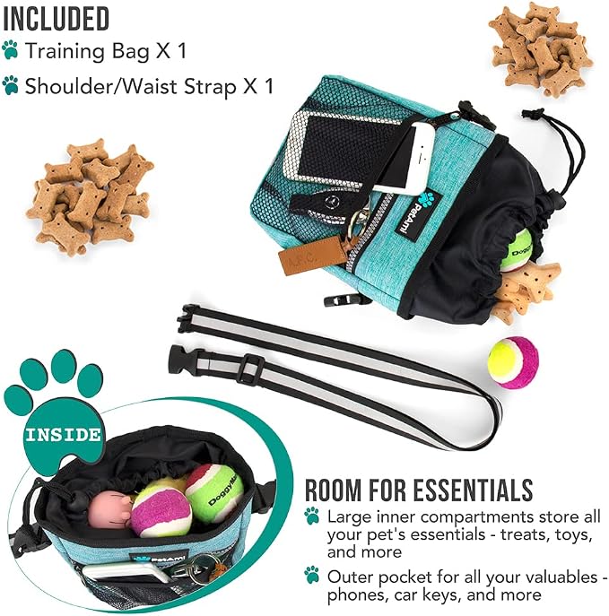PetAmi Dog Treat Pouch | Dog Training Pouch Bag - Image 2