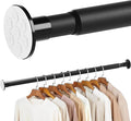No Drilling Closet Rod, 27.5-74 Inches Hanging Closet Rod by SimpleSolutionsforCozyHome