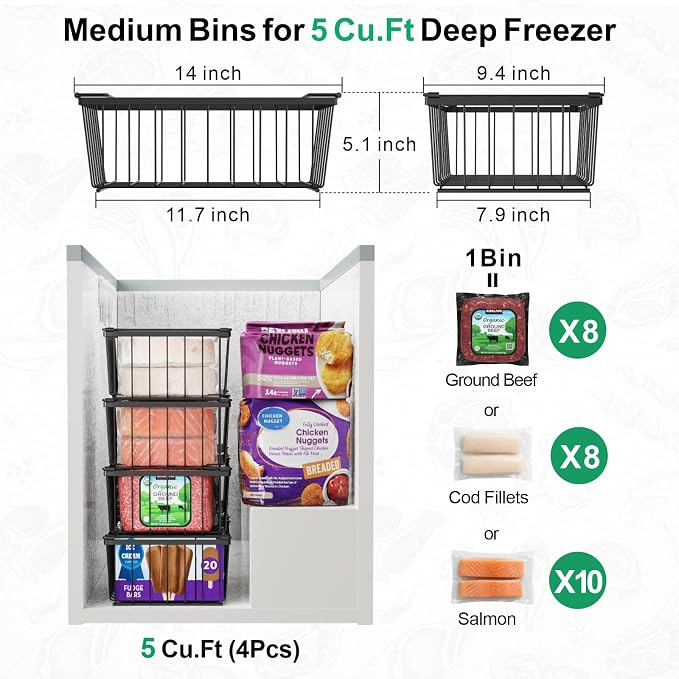 iSPECLE Chest Freezer Organizer - Image 2