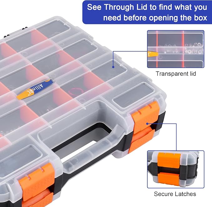 Small Parts Organizer Double Sided Parts Organizer - Image 6