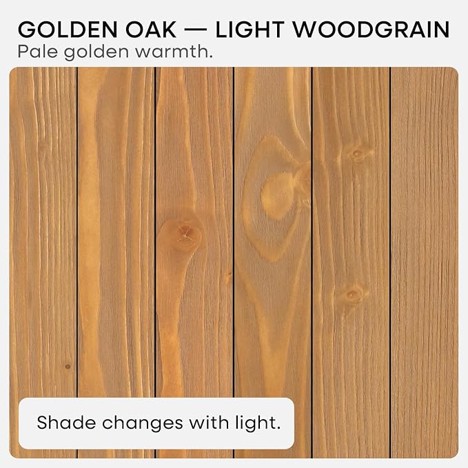 Homeforia 16 inch Golden Oak Floating Shelf, High End Solid Real Wood 16inch - Image 6