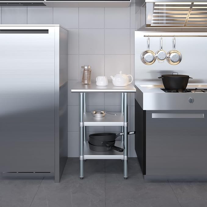 AmGood Stainless Steel Work Table - Image 5