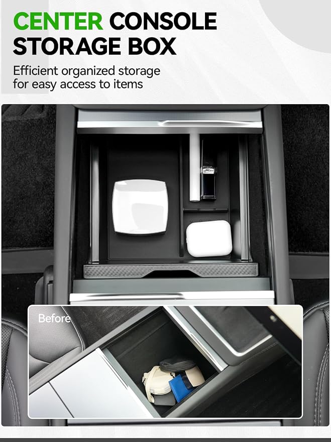 10PCS Center Console Organizer Tray - Image 8