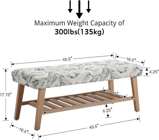 Entryway Shoe Bench Storage Benches - Image 2