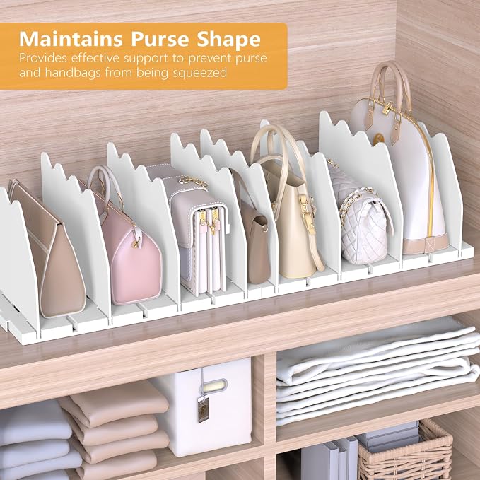 Ronlap Purse Storage Organizer for Closet, 4 Pack - Image 5